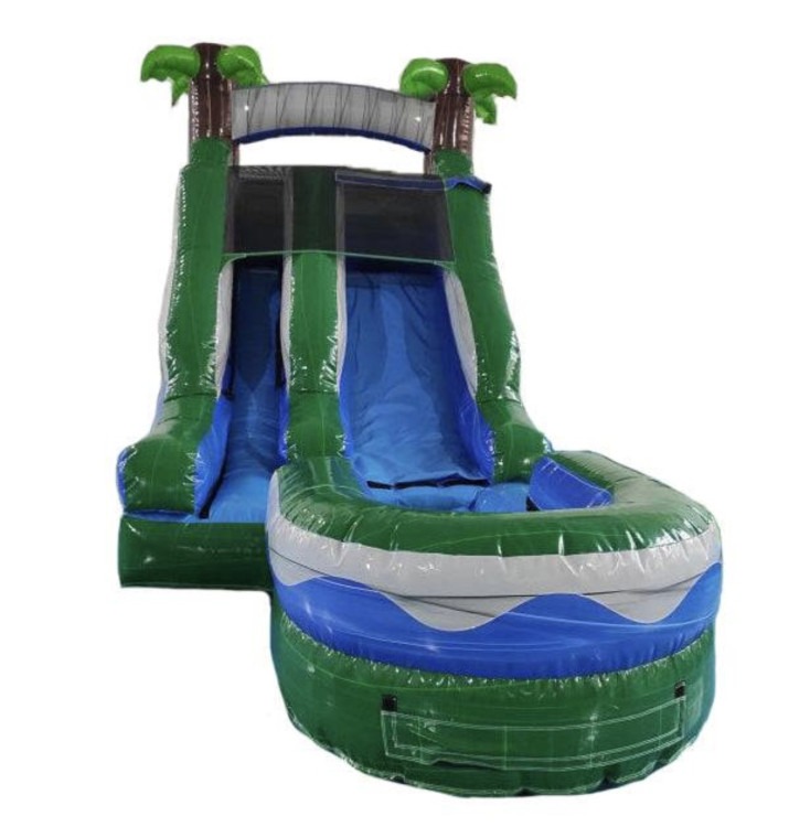 Island Slide 12ft Singe Lane
