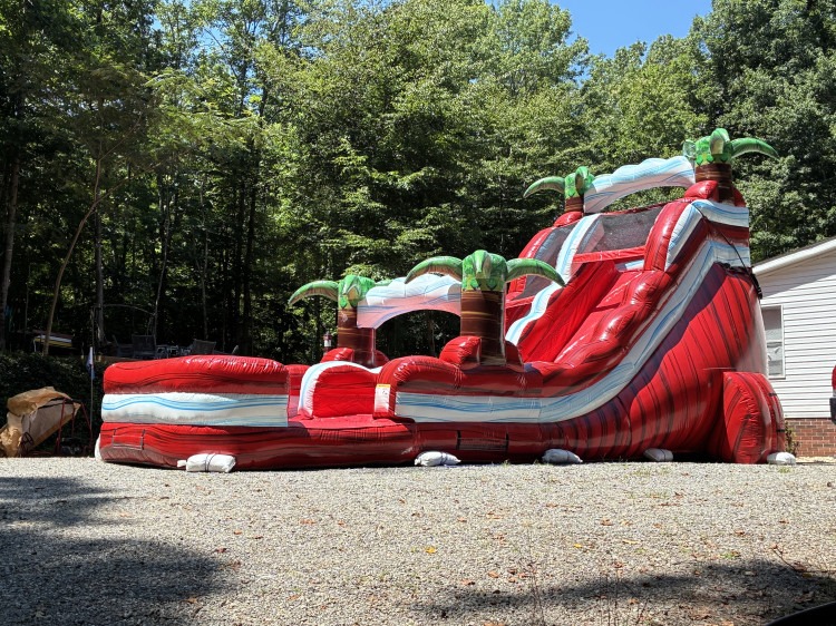 Fire Island 18ft Single Lane Slide