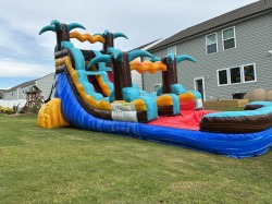 IMG 1595 1756734008 Tropical Shock 15ft Single Lane Slide
